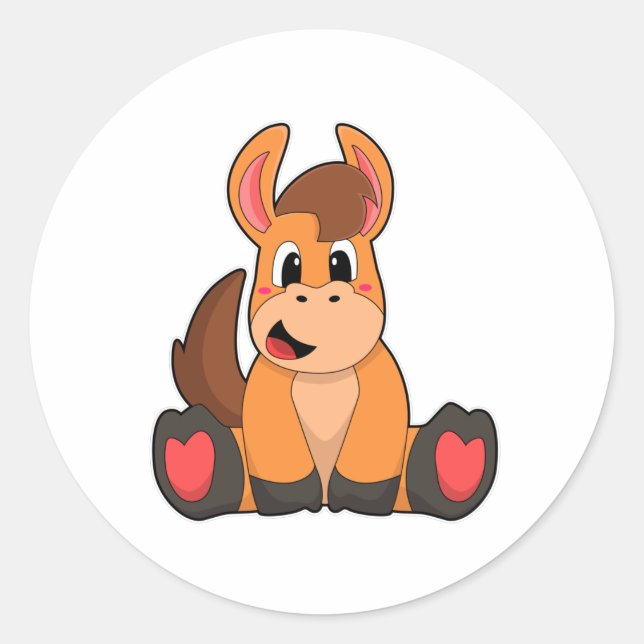 Adesivo Cavalo na Sessão (Frente)