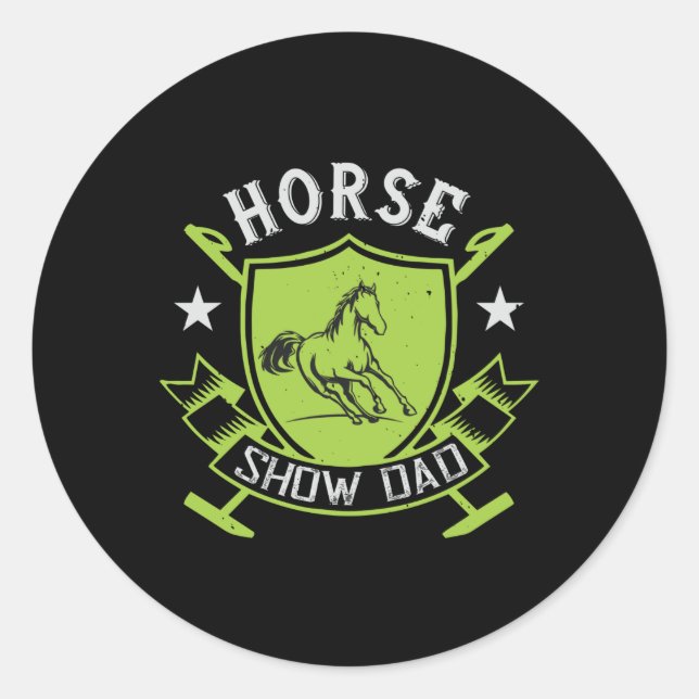 Adesivo Cavalo - Pai do Horso Show (Frente)