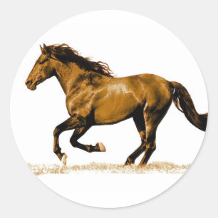 Adesivo Cavalo Running