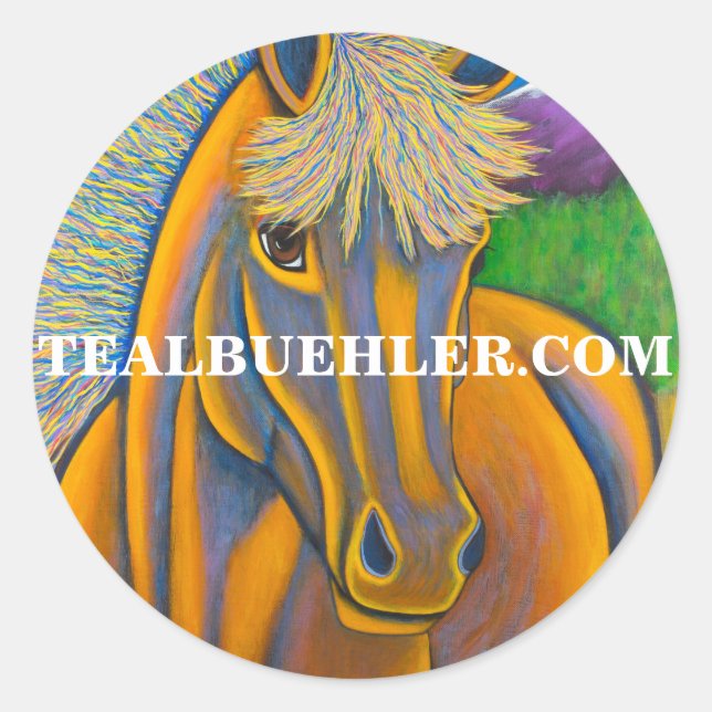 Adesivo Cavalo Selvagem (Frente)