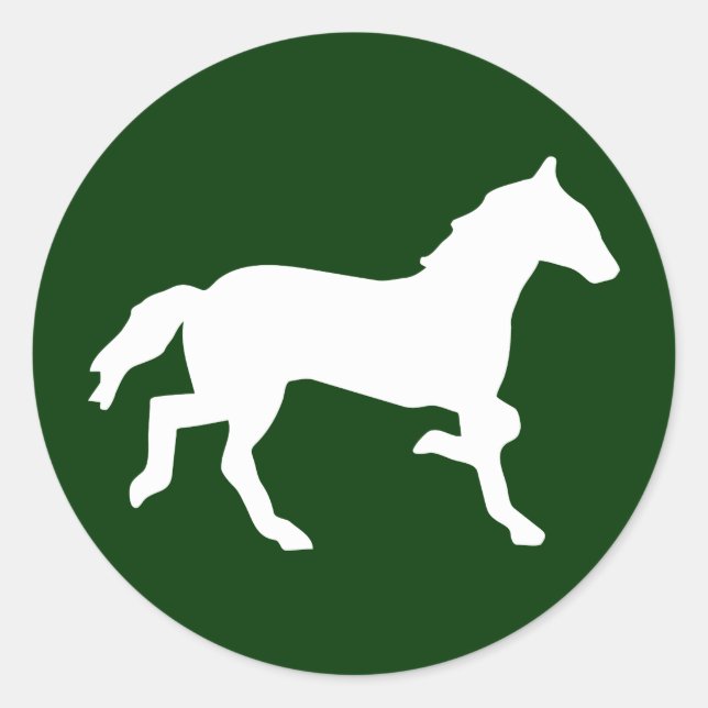 Adesivo cavalo simples (Frente)