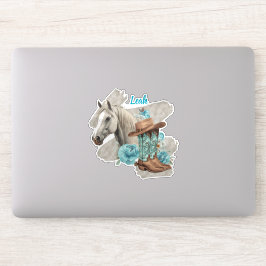 Adesivo Cavalo Western 
