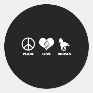 Adesivo Cavalos de Paz Equestres Cavaleiros Equestres