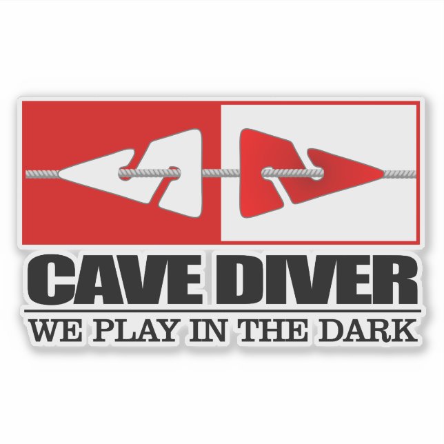 Adesivo Cave Diver (LM) (Frente)