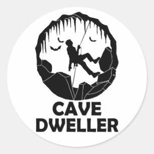 Adesivo Cave Dweller - Espeleologia Espeleológica do Espel