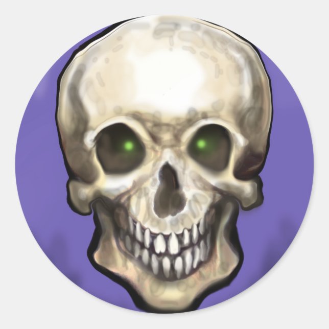 Adesivo Caveira (Frente)