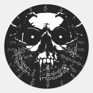 Adesivo Caveira