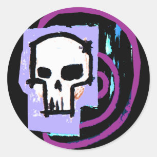 Adesivo Caveira 12
