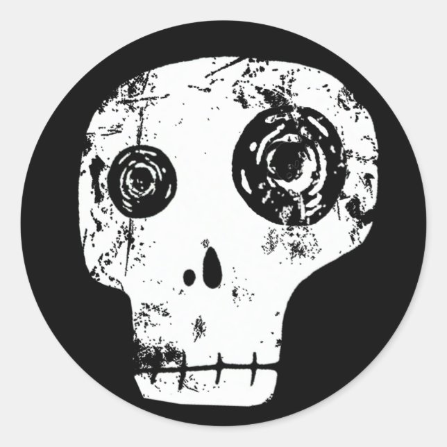 Adesivo Caveira 13 (Frente)