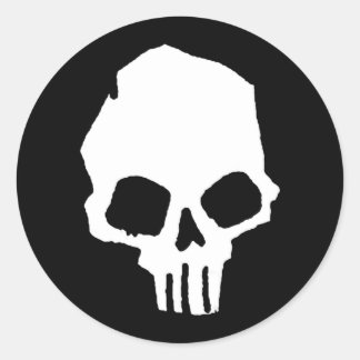 Adesivo Caveira 25