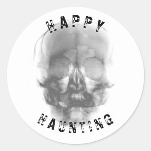 Adesivo Caveira de Rosto Fantasma Festa de Halloween Assus