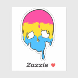 Adesivo Caveira do Pan Pride