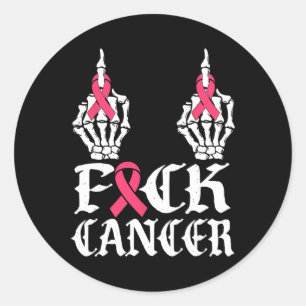 Adesivo Caveira E Crossbones Esqueleto Cancer 1