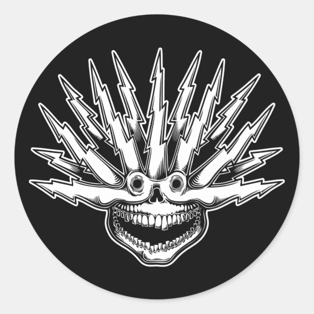 Adesivo Caveira Seca II (Frente)