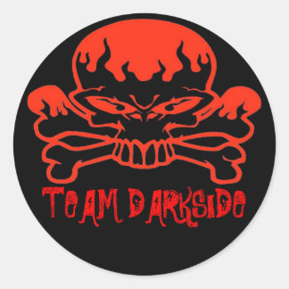 Adesivo caveira, TEAM DARKSIDE