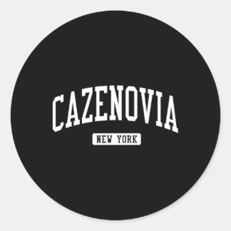 Adesivo Cazenovia New York Ny Athletic Sports
