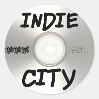 Adesivo CD Indie City