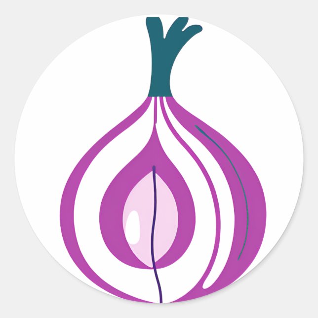 Adesivo Cebola roxa (Frente)