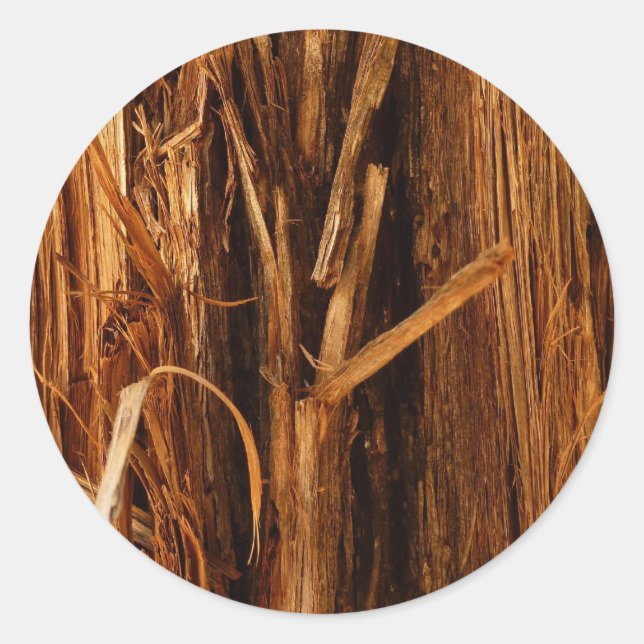 Adesivo Cedar Textura de Latido de Madeira (Frente)