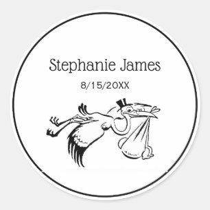 Adesivo cegonha nº 1