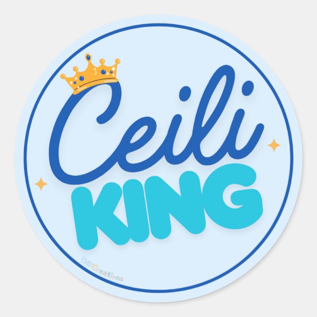 Adesivo Ceili King (Frente)