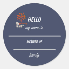 Adesivo Celebração Da Década Do Amor Familiar