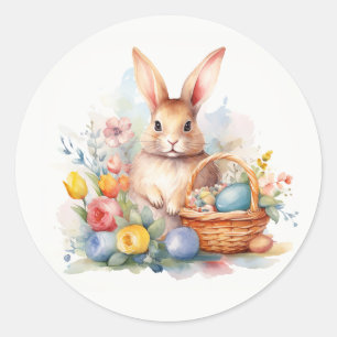 Adesivo Celebração de primavera - Coelhinho de Páscoa