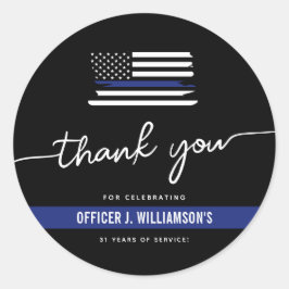 Adesivo Celebração de Reforma da Polícia Personalizada