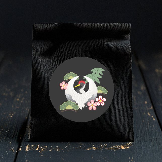 Adesivo Celebração de Símbolos da Sorte Japoneses (Criador carregado)