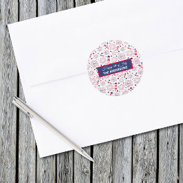 Adesivo Celebração do CHURRASCO do Dia da Independência em