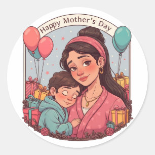 Adesivo Celebração do Dia das Mães