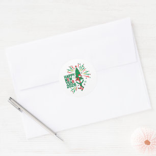 Adesivo Celebração do feliz ano novo 2026