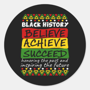 Adesivo Celebração do Mês da História Negra - América Afri