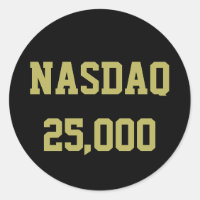 Celebração do NASDAQ 25000 no Mercado de Ações