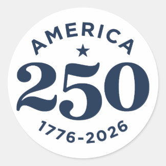 Adesivo Celebração dos 250 Anos de Liberdade da América Mi