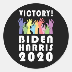 Adesivo Celebração Eleitoral do Presidente Biden Harris 20
