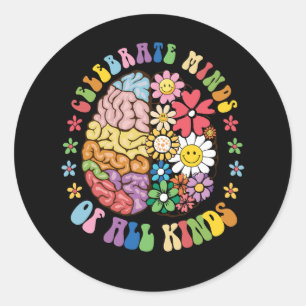 Adesivo Celebrações De Groovy Brain De Todos Os Tipos De N