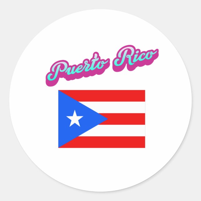Adesivo Celebrando Porto Rico (Frente)