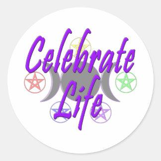 Adesivo Celebrar a vida