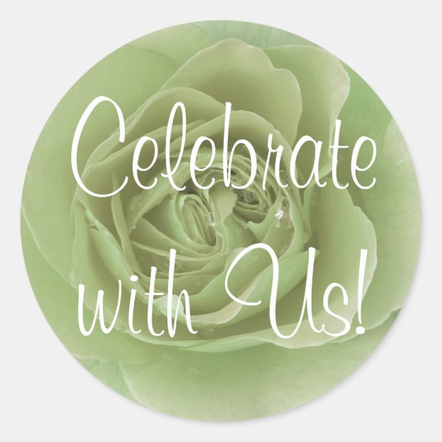 Adesivo Celebrar com o Sticker (Frente)
