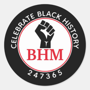 Adesivo Celebrar o Histórico Preto 247365 MONOGRAM Preto