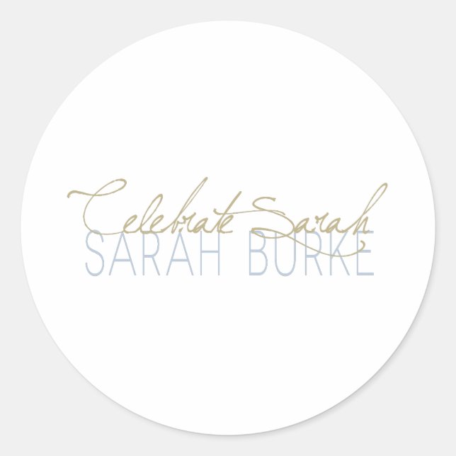 Adesivo Celebrar Sarah (Frente)