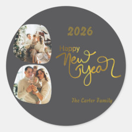 Adesivo Celebrate 2026! Custom Happy New Year Sticker