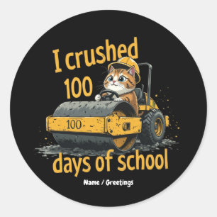 Adesivo Celebrei 100 Dias de Escola Celebração do 100º Dia