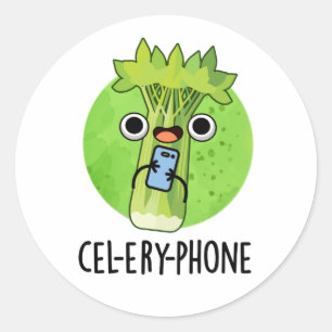 Adesivo Celeiro Celular Aipo Feliz Aipo Feliz Veggie Pun