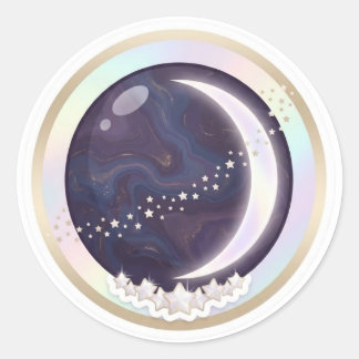 Adesivo Celestial Lua Crescente