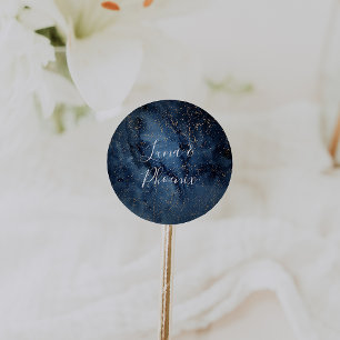 Adesivo Celestial Night Sky   Selos De Envelope De Casamen