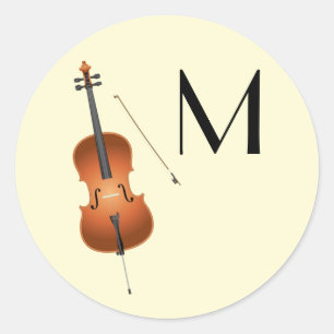 Adesivo Cello Musical Music Teacher String Orchestra