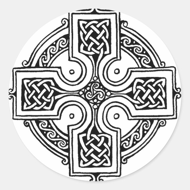 Adesivo Celtic cross pattern (Frente)