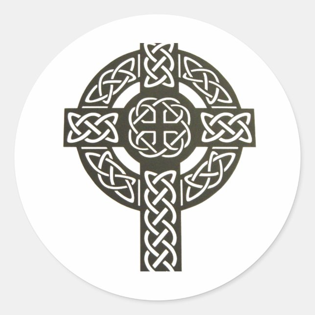 Adesivo Celtic Knot Cross (Frente)